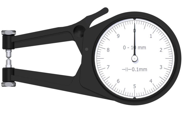 Mitutoyo Tapintókaros mérőóra Ø2 mm keményfém gömb tapintóval, külső méréshez, IP65, 0-10 mm, 0.1 mm (209-843) termék fő termékképe