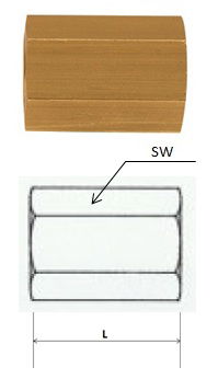 Rectus (MU 13) G 1/4 csatlakozású menetes karmantyú termék fő termékképe